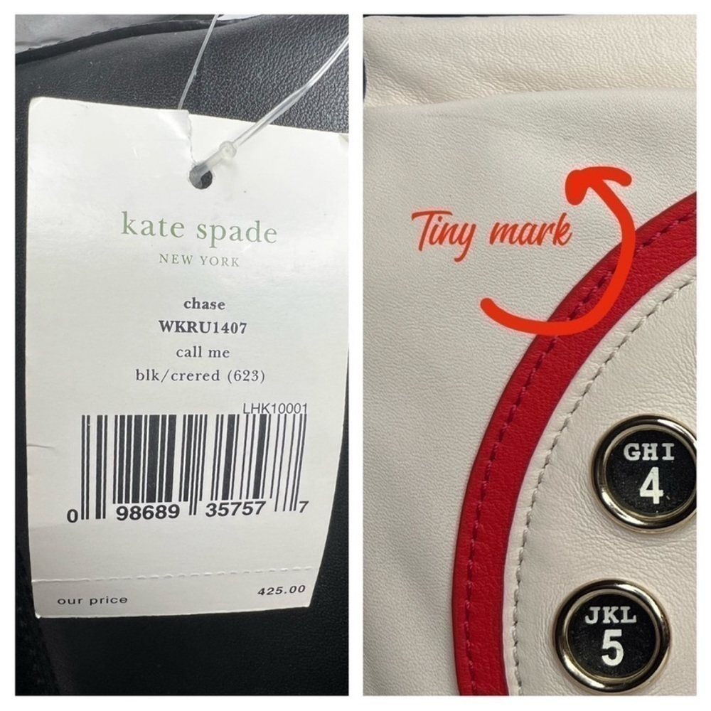 Kate Spade Call Me Chase Telephone Dial Tote Weekender Bag Purse Hayden Novelty - Picture 11 of 15